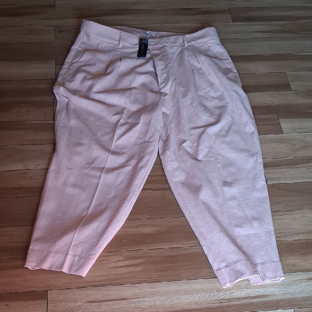 Linen Pink Pants